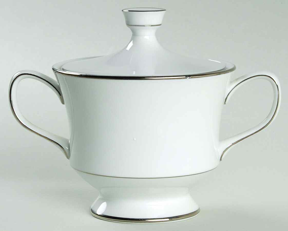 Sheffield Sugar Bowl & Lid by Sango-1