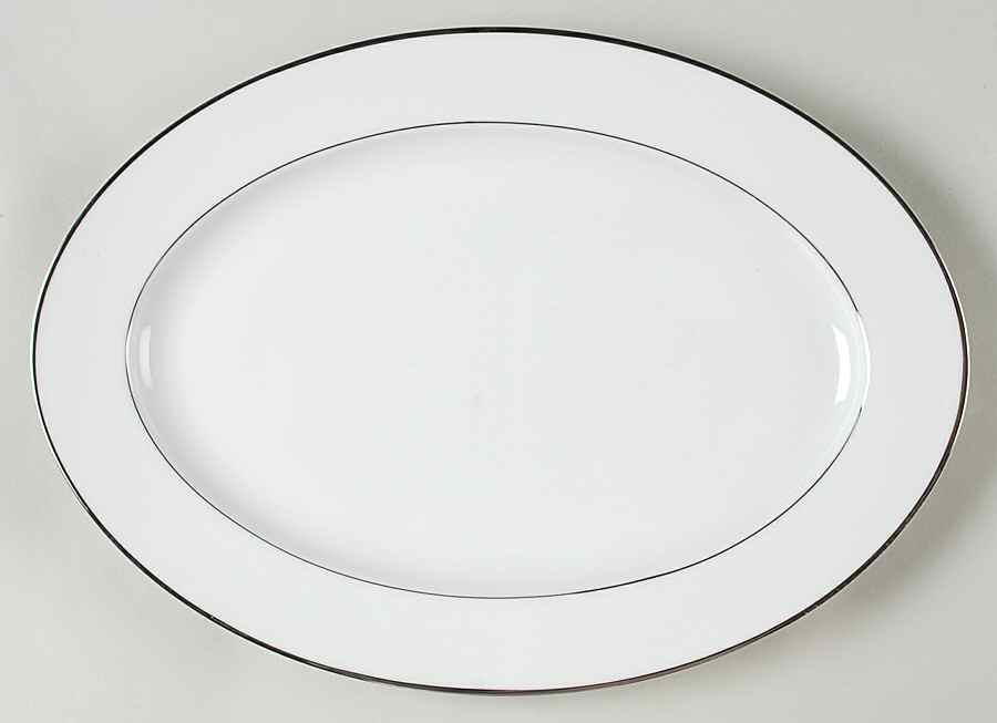 Sheffield 14" Oval Serving Platter by Sango-1