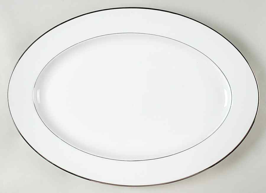 Sheffield 16" Oval Serving Platter by Sango-1