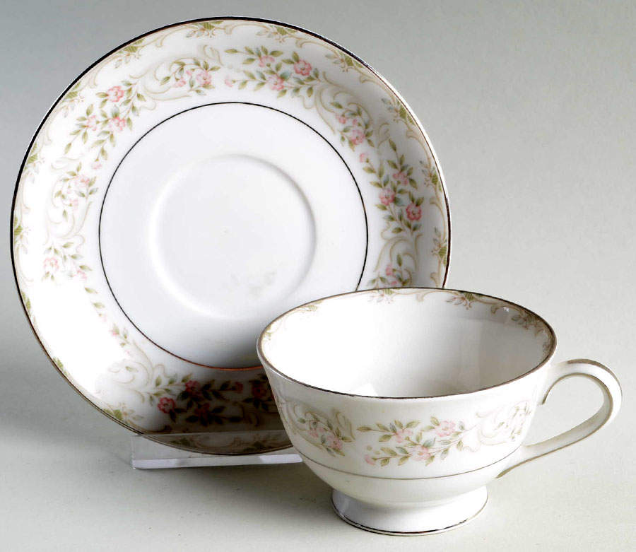 Shelton Footed Cup & Saucer Set by Sango-1