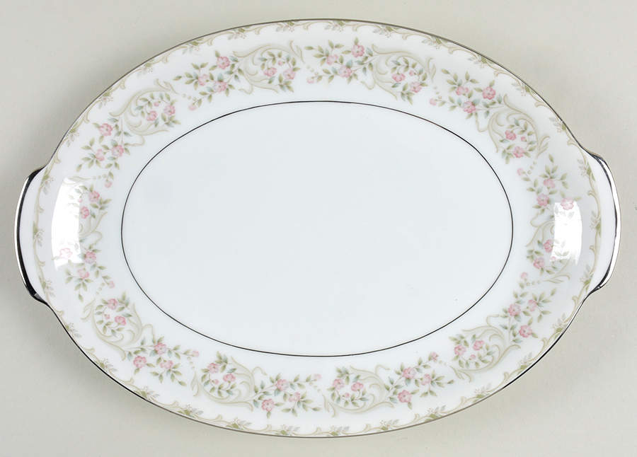 Shelton 12" Oval Serving Platter by Sango-1