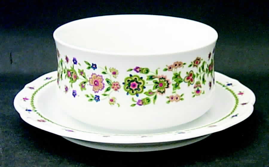 Shenandoah Gravy Boat with Attached Underplate by Sango-1