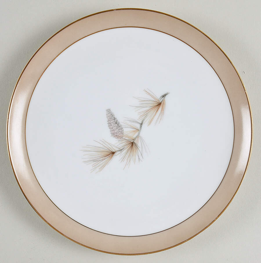 Sheraton Salad Plate by Sango-1