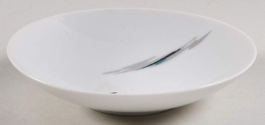 Silver Cloud (No Trim) Fruit/Dessert (Sauce) Bowl by Sango-1