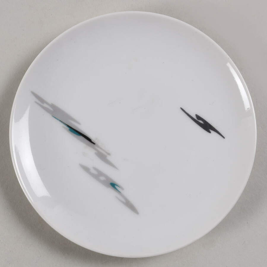Silver Cloud (No Trim) Bread & Butter Plate by Sango-1