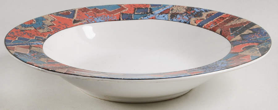 Sierra Large Rim Soup Bowl by Sango-1