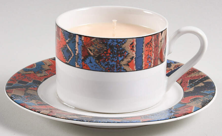 Sierra Scented Cup & Saucer Candle-Lavender  HC by Sango-1