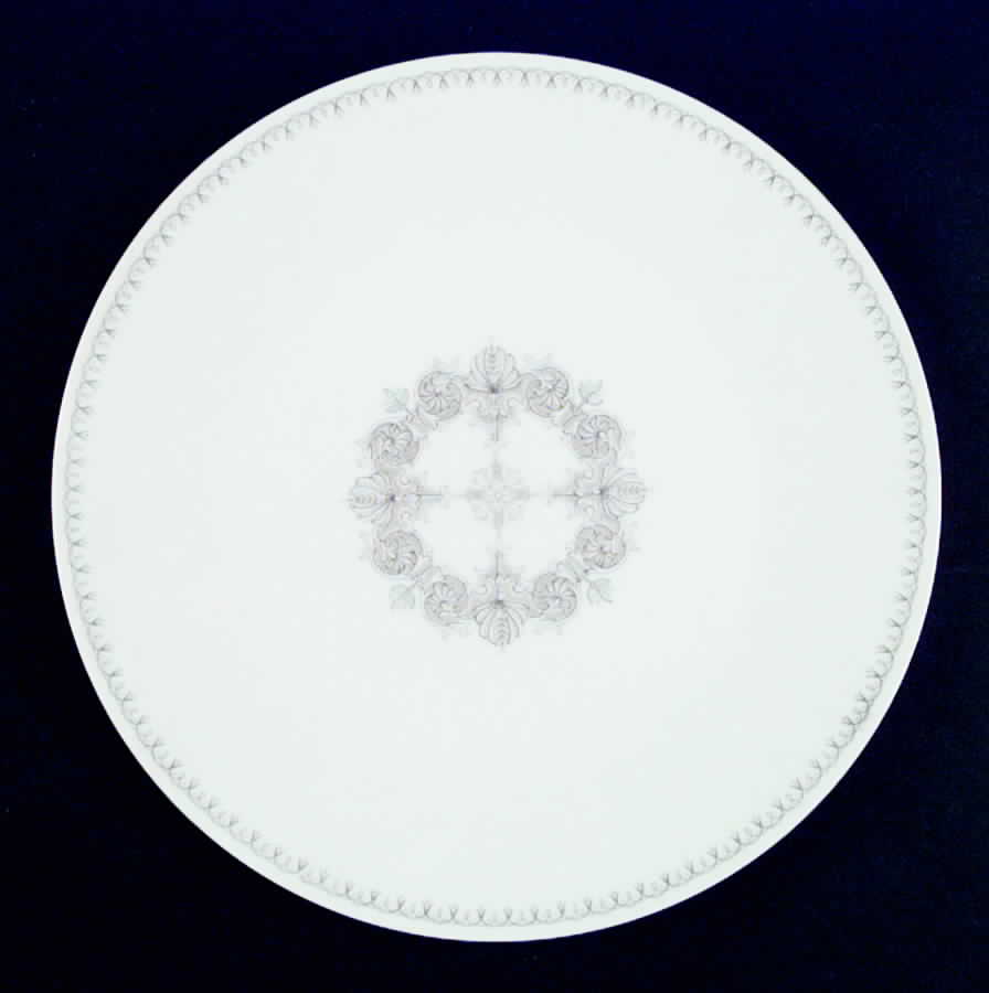 Silhouette Dinner Plate by Sango-1