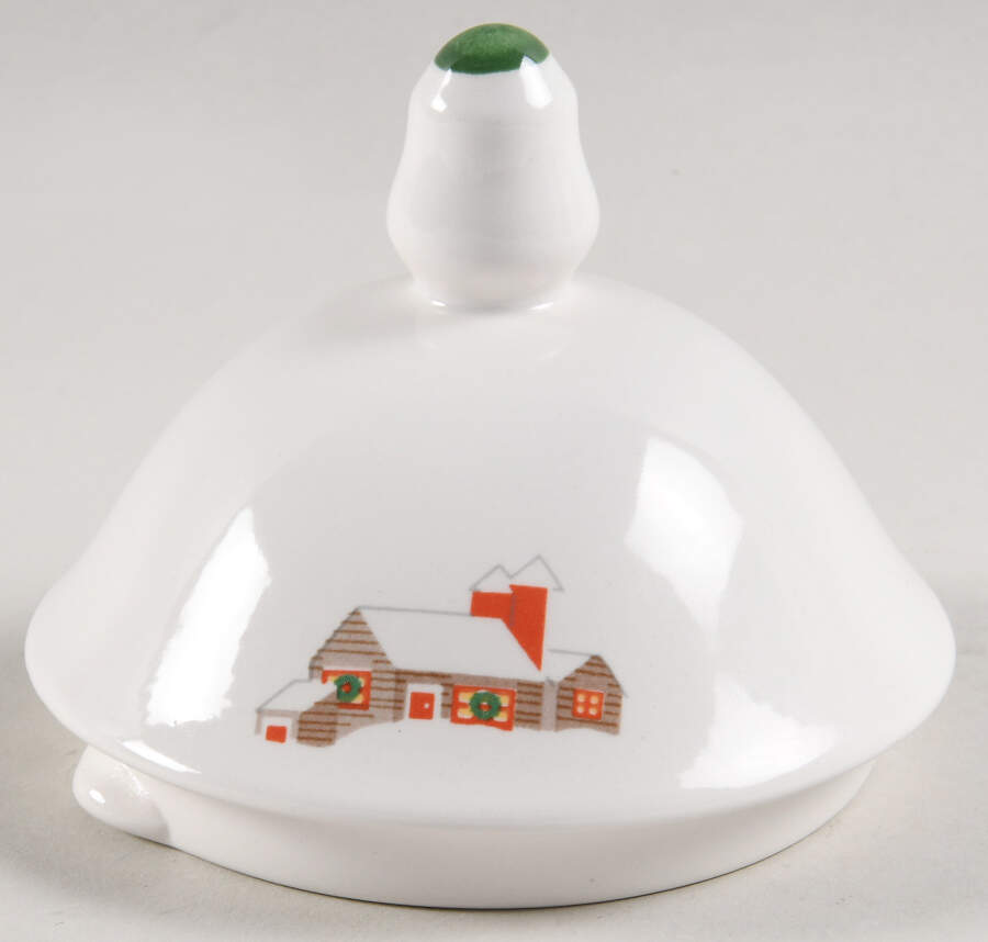 Silent Night Lid for Teapot by Sango-1