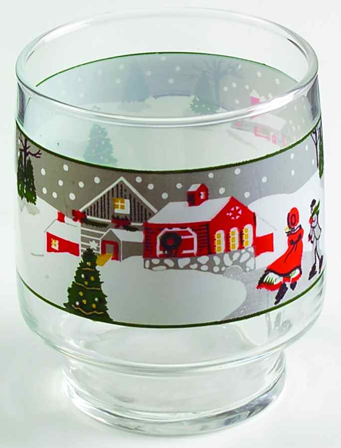 Silent Night 8 Oz Glassware Old Fashioned by Sango-1