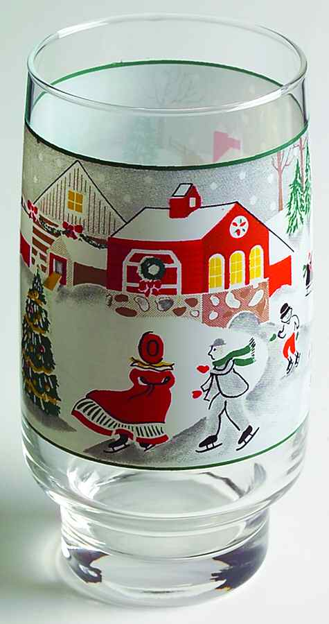 Silent Night 10 Oz Glassware Tumbler by Sango-1