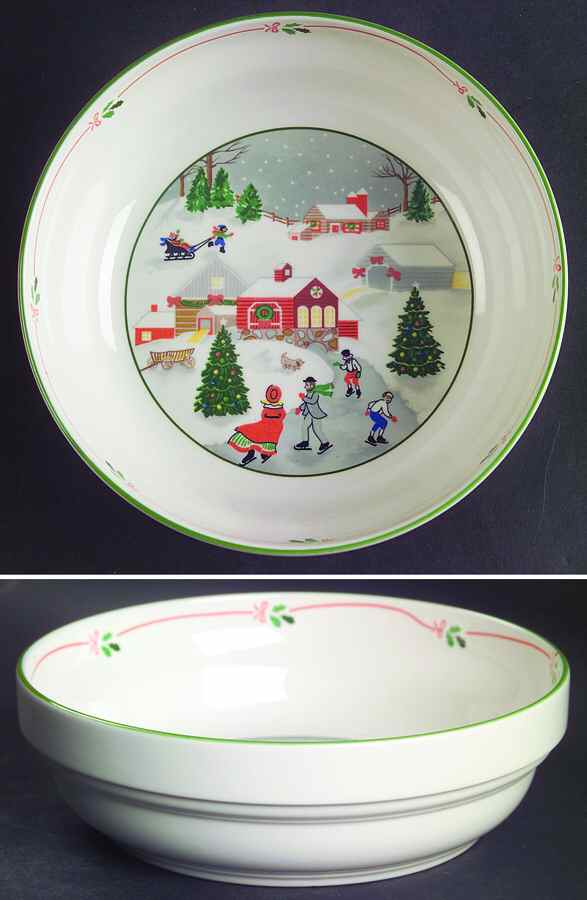 Silent Night Coupe Cereal Bowl by Sango-1