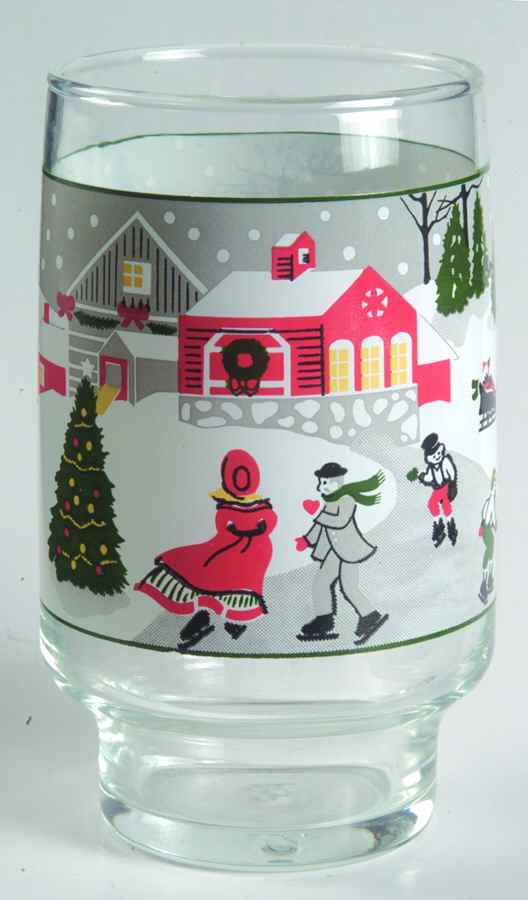 Silent Night 12 Oz Glassware Tumbler by Sango-1