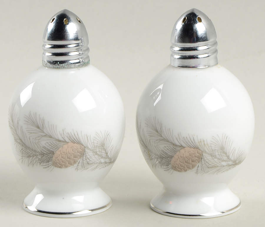 Sierra Pines (#6608) Salt & Pepper Set by Sango-1