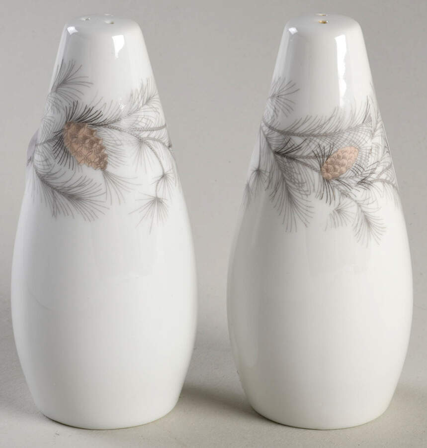 Sierra Pines (#6608) Salt & Pepper Set by Sango-1