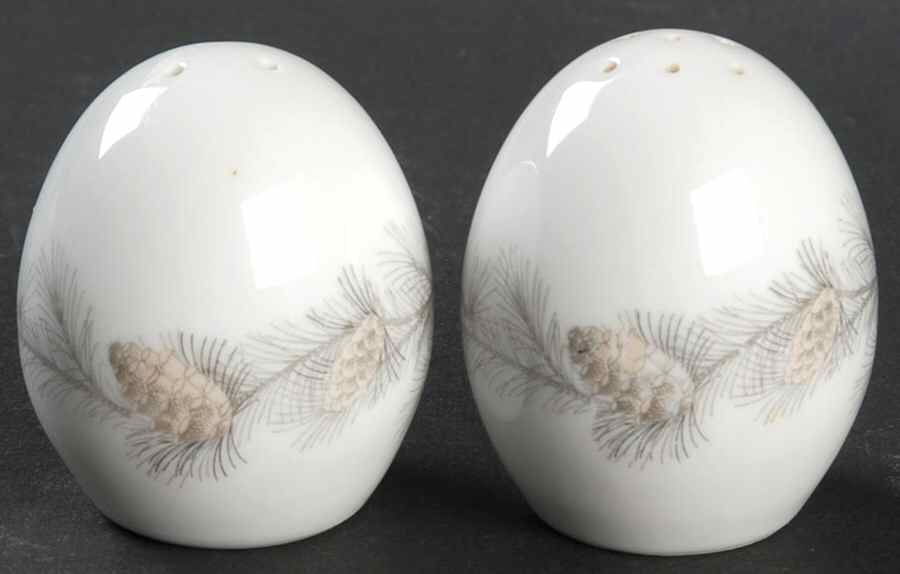 Sierra Pines (#6608) Salt & Pepper Set by Sango-1