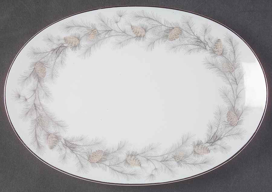 Sierra Pines (#6608) Relish/Gravy Underplate by Sango-1