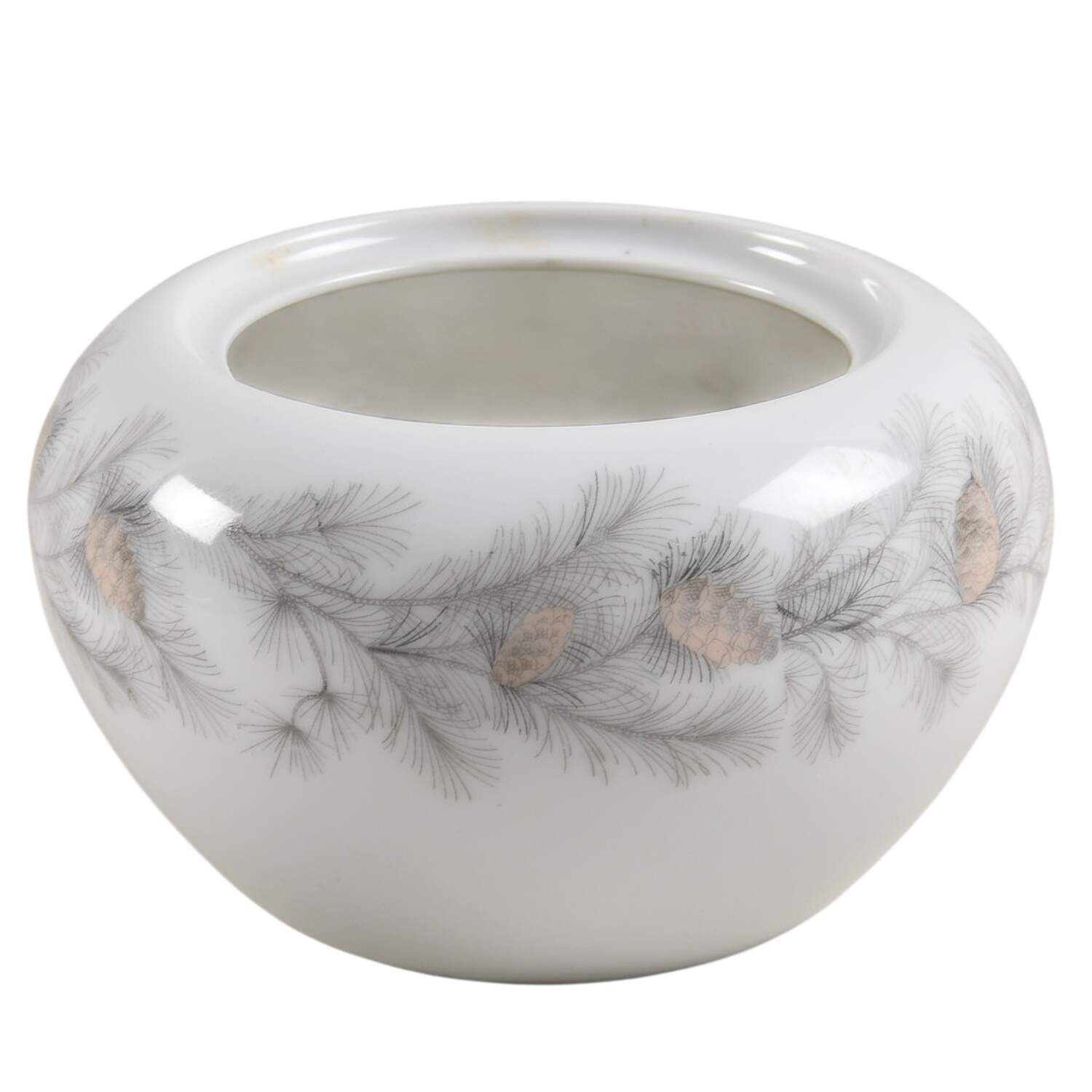 Sierra Pines (Gold Trim) Sugar Bowl No Lid by Sango-1
