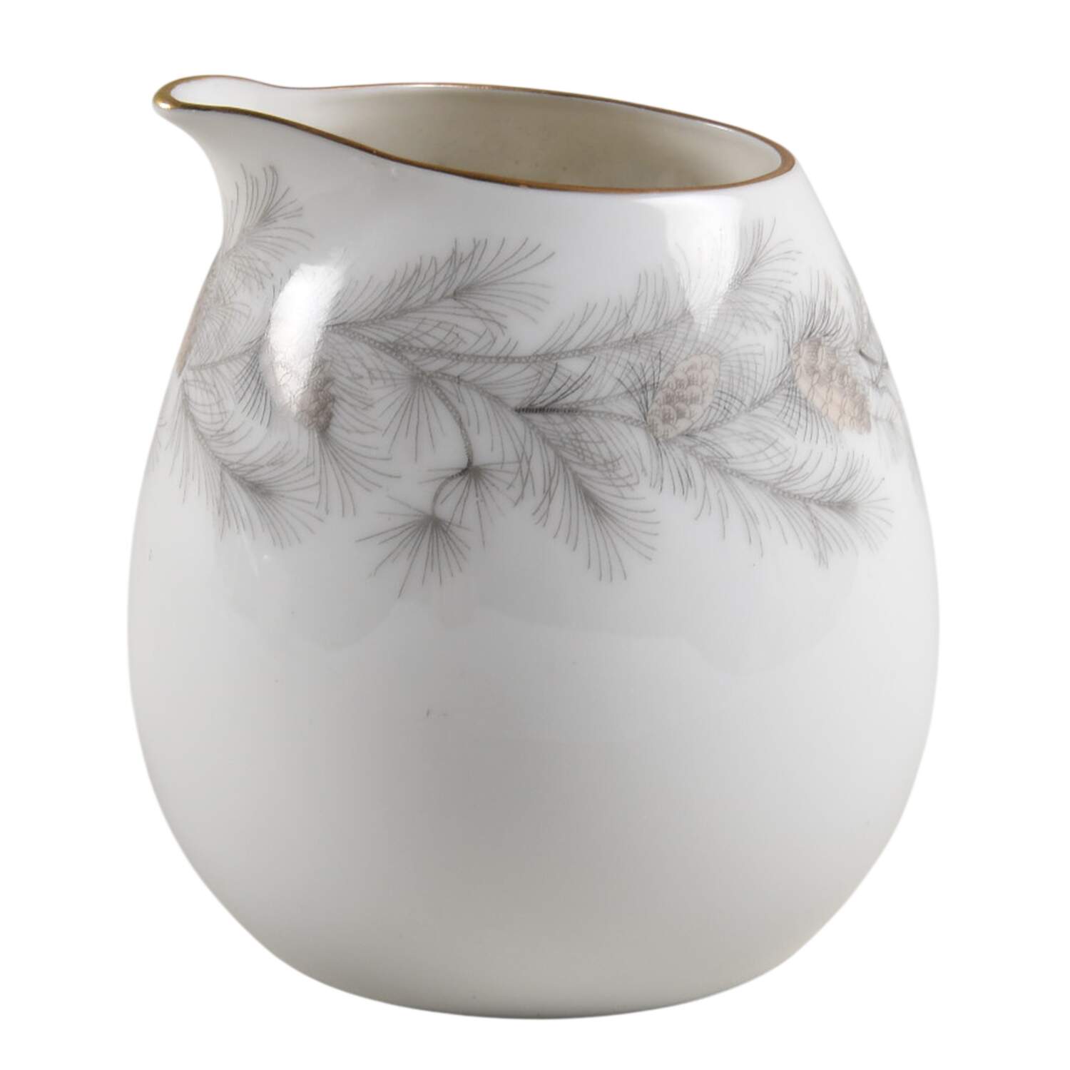 Sierra Pines (Gold Trim) Creamer by Sango-1