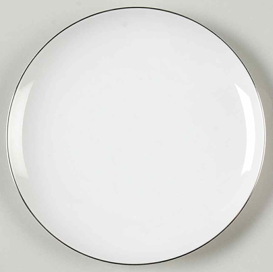 Silver Snow Bread & Butter Plate by Sango-1