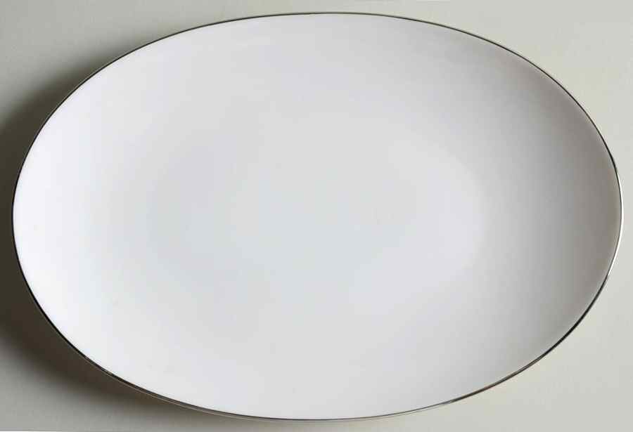 Silver Snow Relish/Gravy Underplate by Sango-1