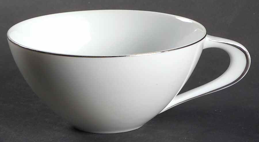 Silver Snow Flat Cup by Sango-1