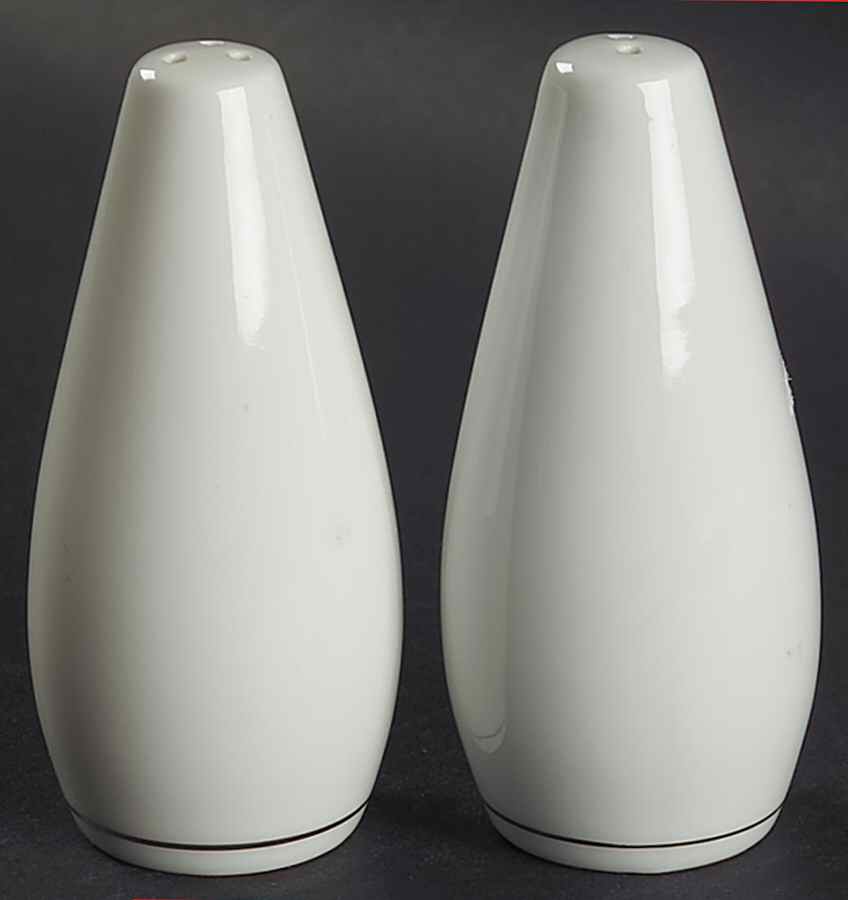 Silver Snow Salt & Pepper Set by Sango-1