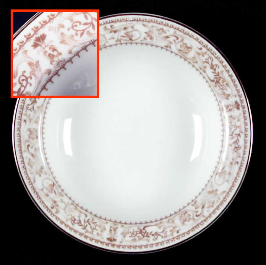 Sistine Rim Fruit/Dessert (Sauce) Bowl by Sango-1