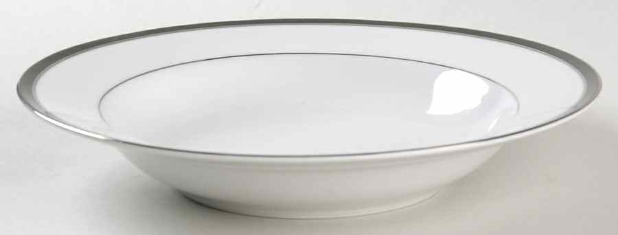 Sophisticate Rim Soup Bowl by Sango-1