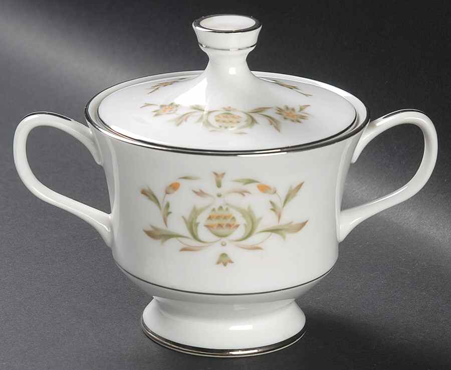 Sorrento Sugar Bowl & Lid by Sango-1