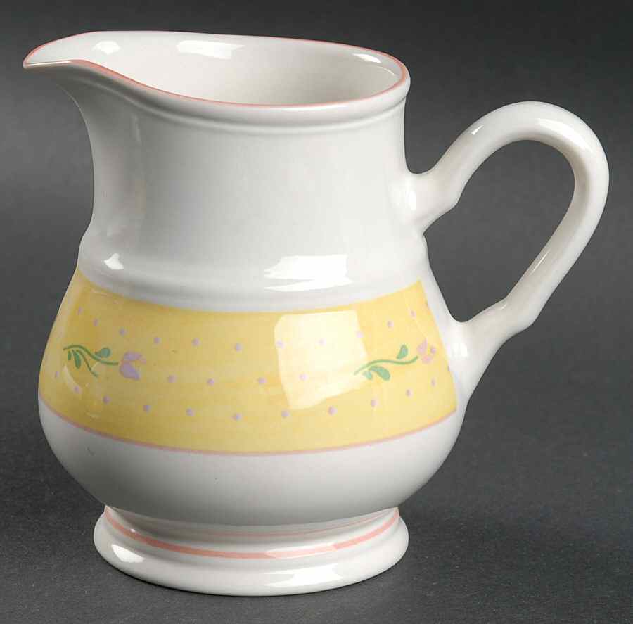 Sorrento Yellow Creamer by Sango-1