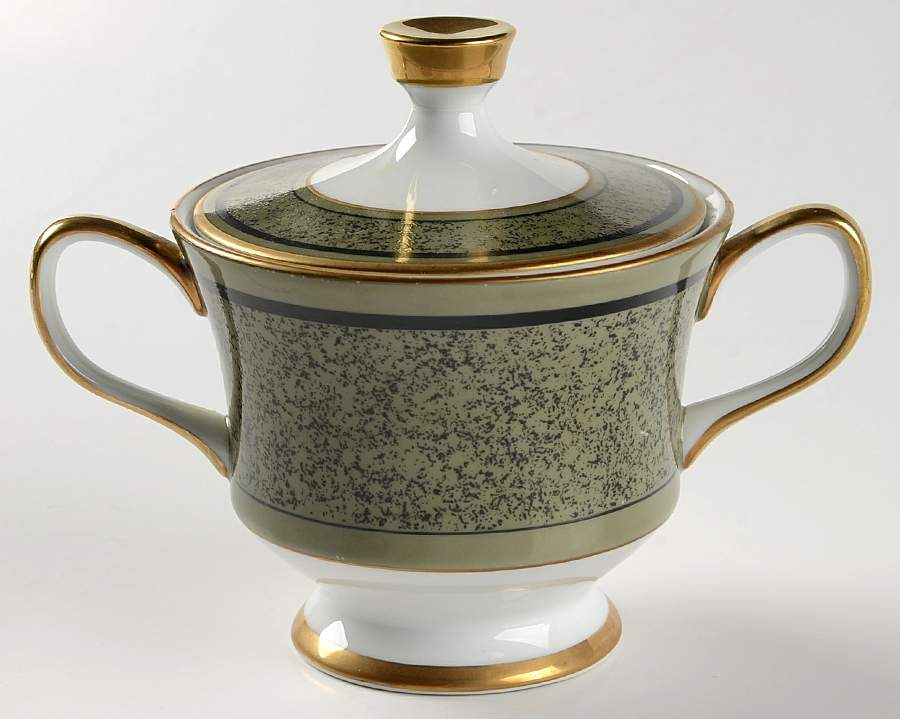 Sovereign Sugar Bowl & Lid by Sango-1