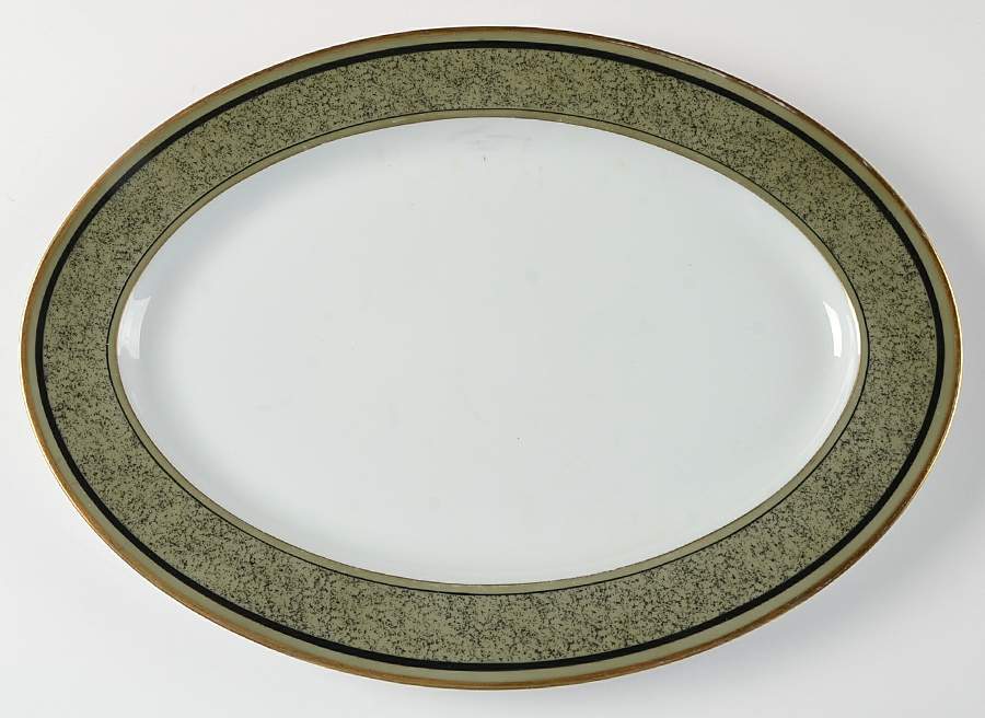 Sovereign 16" Oval Serving Platter by Sango-1