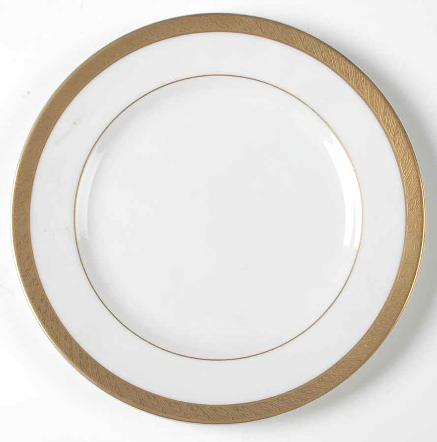 Spun Gold Bread & Butter Plate by Sango-1