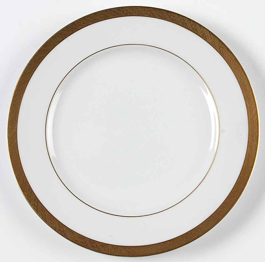 Spun Gold Salad Plate by Sango-1