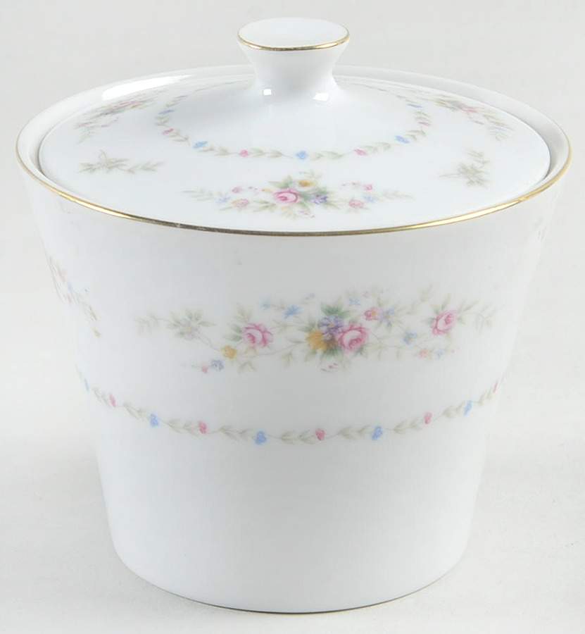 Spring Garden Sugar Bowl & Lid by Sango-1
