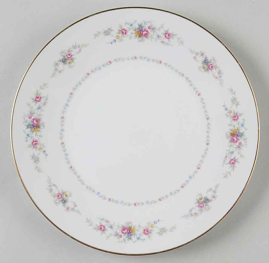 Spring Garden Salad Plate by Sango-1