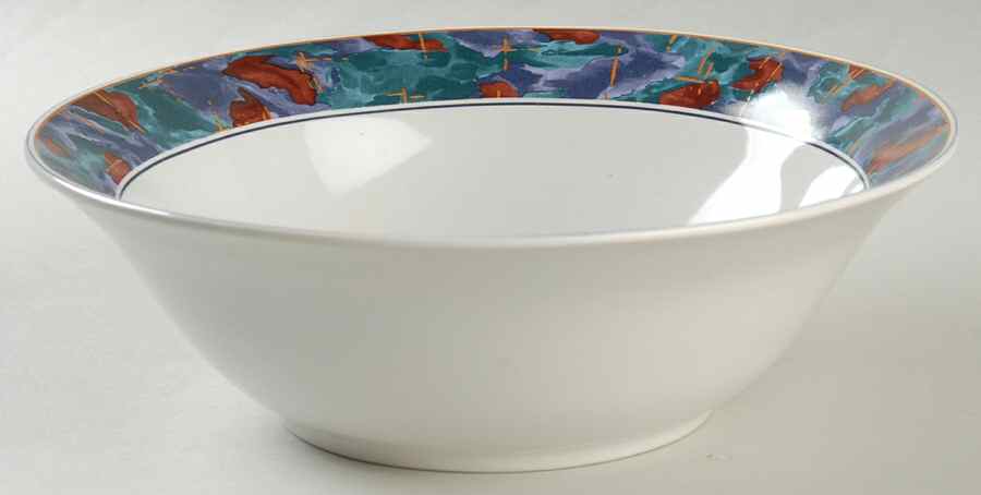 Spring Jewel 9" Round Vegetable Bowl by Sango-1