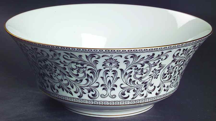 Spanish Lace 9" Round Vegetable Bowl by Sango-1