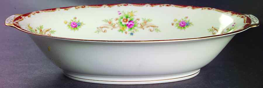 Stafford 10" Oval Vegetable Bowl by Sango-1