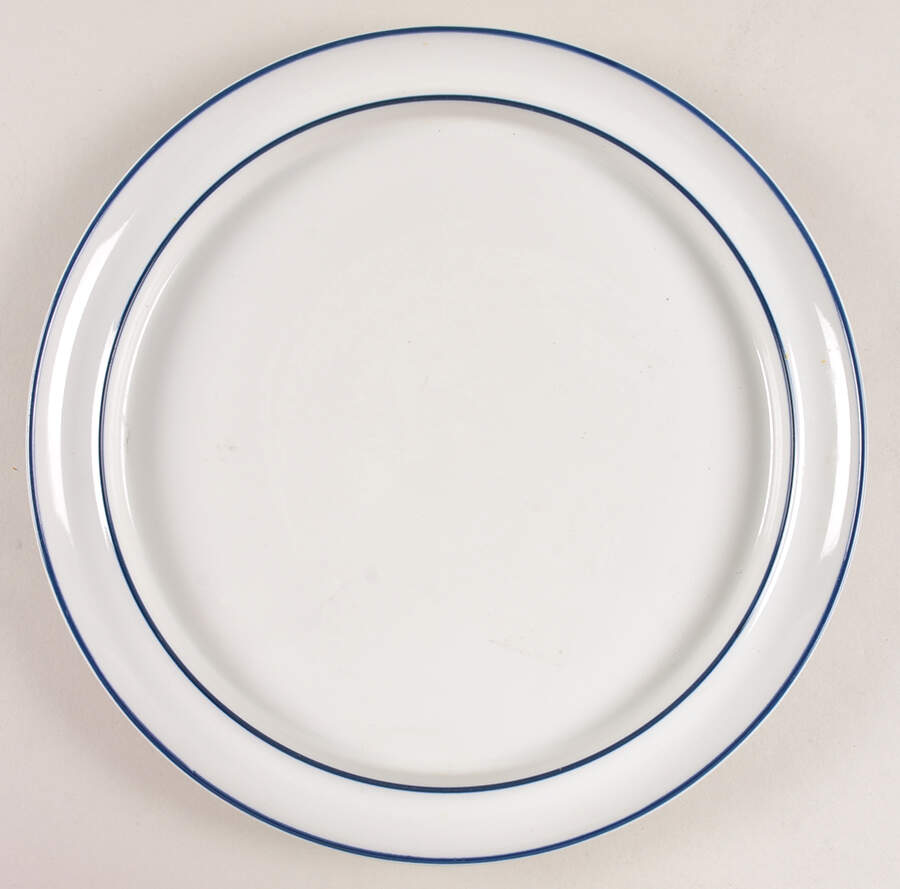 Stockholm Blue 12" Chop Plate (Round Platter) by Sango-1