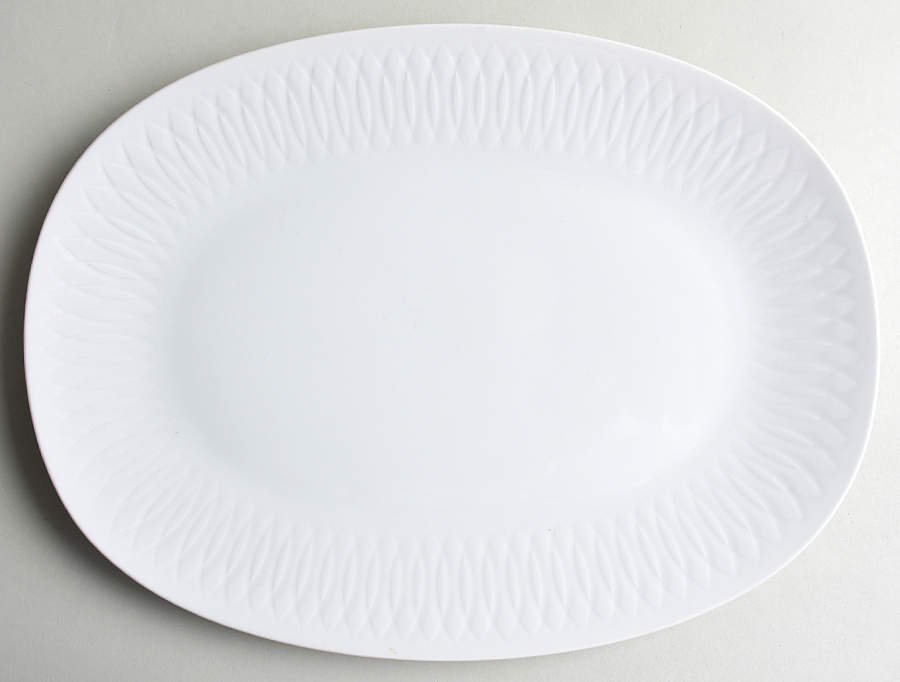 Strafito 14" Oval Serving Platter by Sango-1