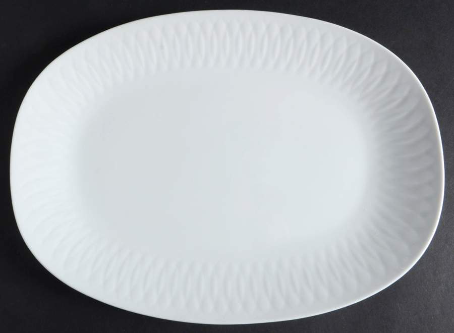 Strafito 12" Oval Serving Platter by Sango-1