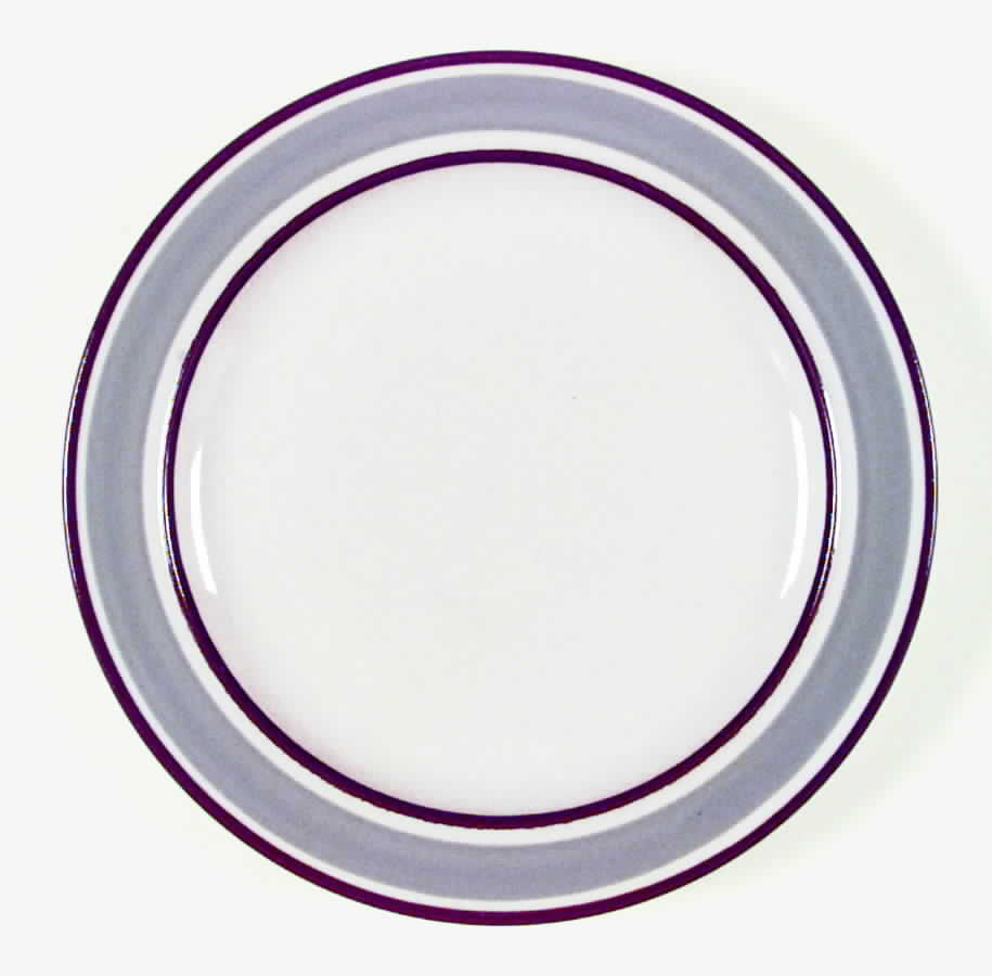 Strata Gray Salad Plate by Sango-1