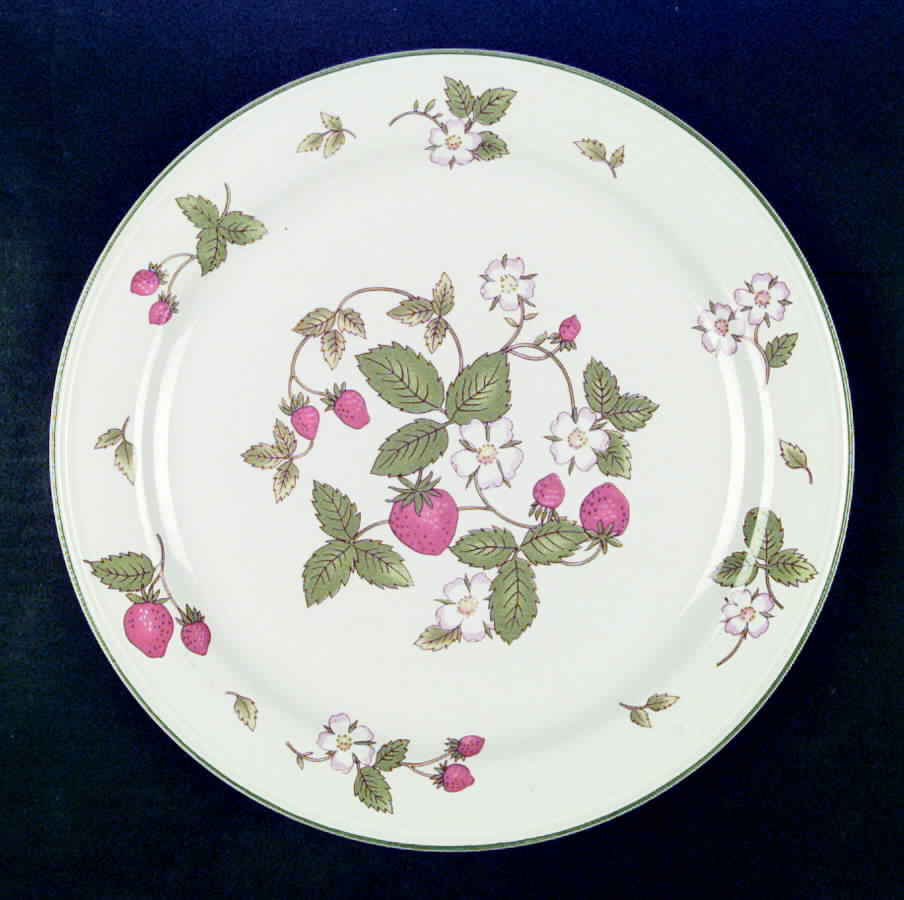 Strawberry Time Dinner Plate by Sango-1