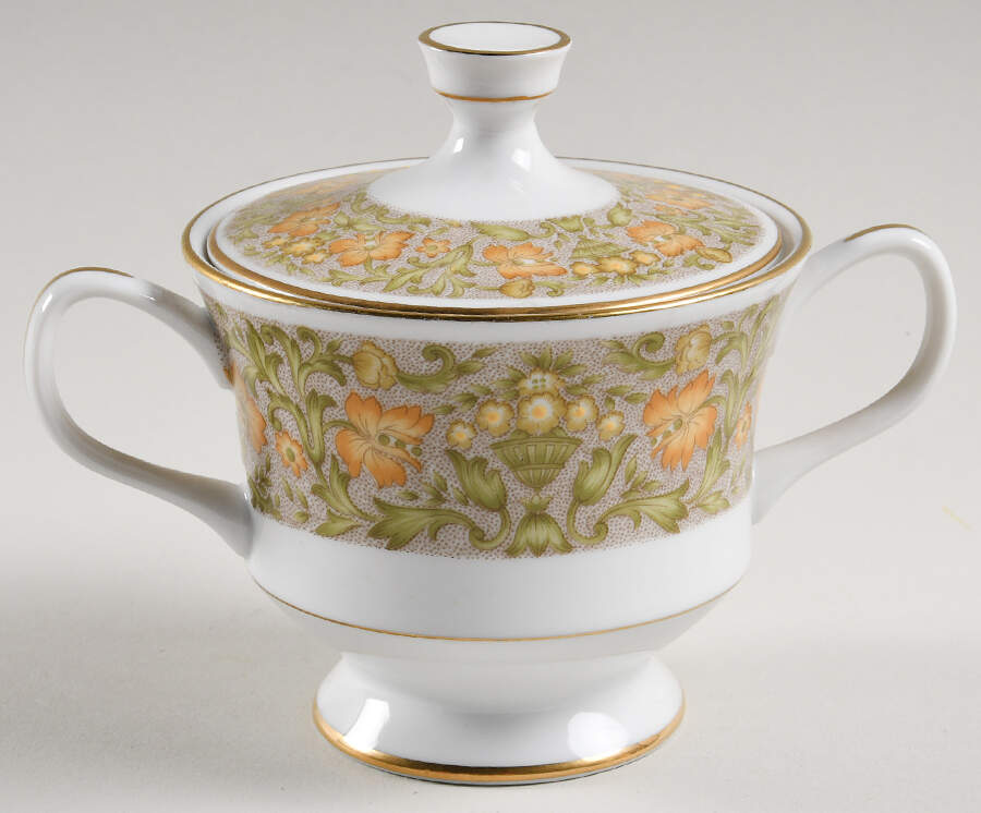 Sunnybrook Sugar Bowl & Lid by Sango-1