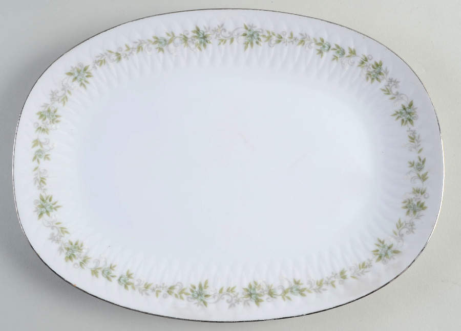 Sylvia 12" Oval Serving Platter by Sango-1