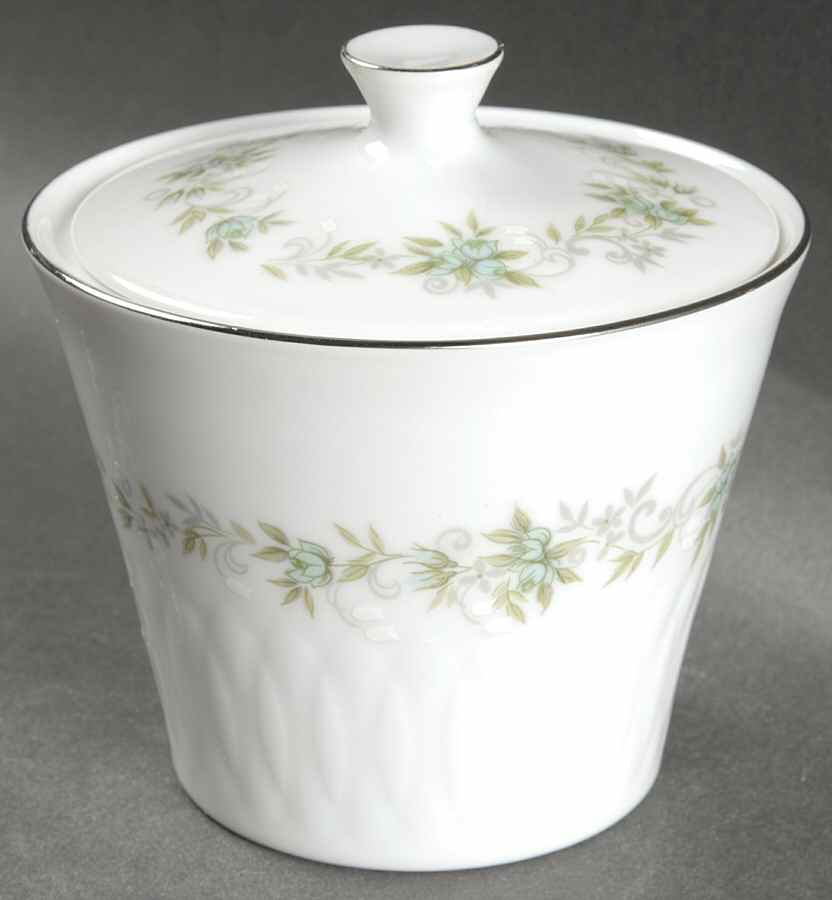 Sylvia Sugar Bowl & Lid by Sango-1