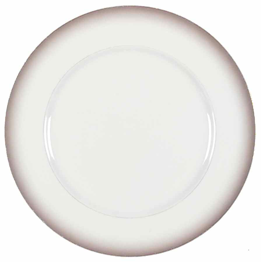 Taupe Mist Dinner Plate by Sango-1