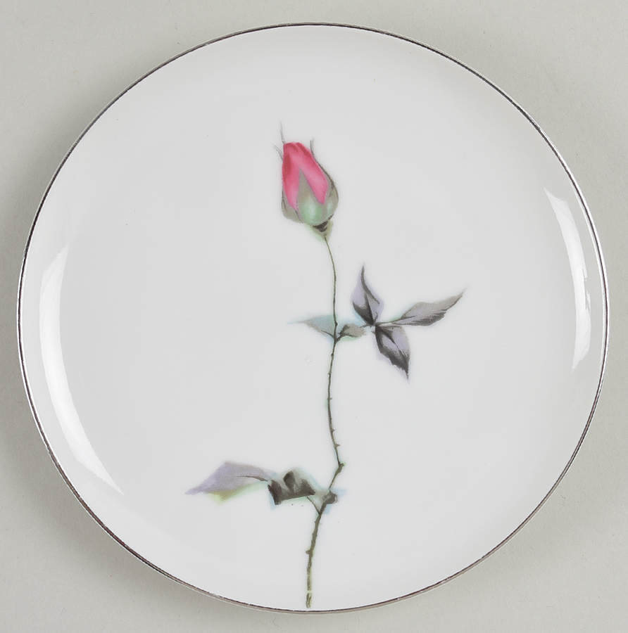 Tea Rose Bread & Butter Plate by Sango-1